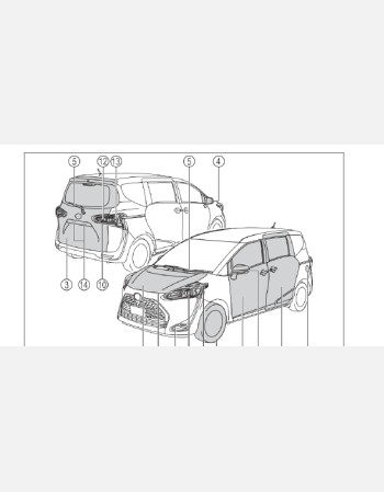 totota sienta 2021-2022 owners manual in english